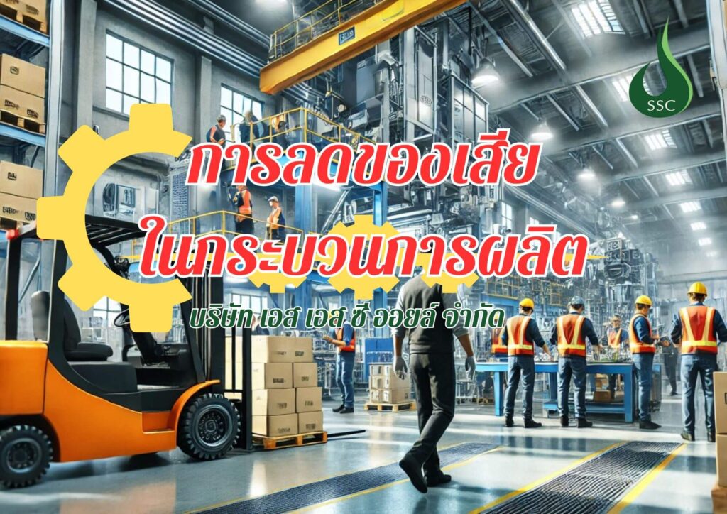 การลดของเสียในกระบวนการผลิต